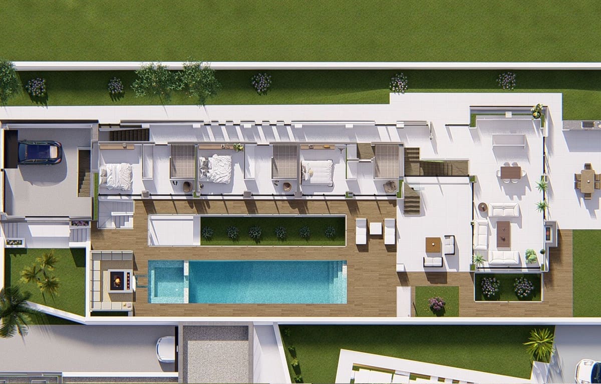 5 slaapkamer Villa te koop in El Chaparral met zwembad garage - € 2.548.000 (Ref: 8243695)