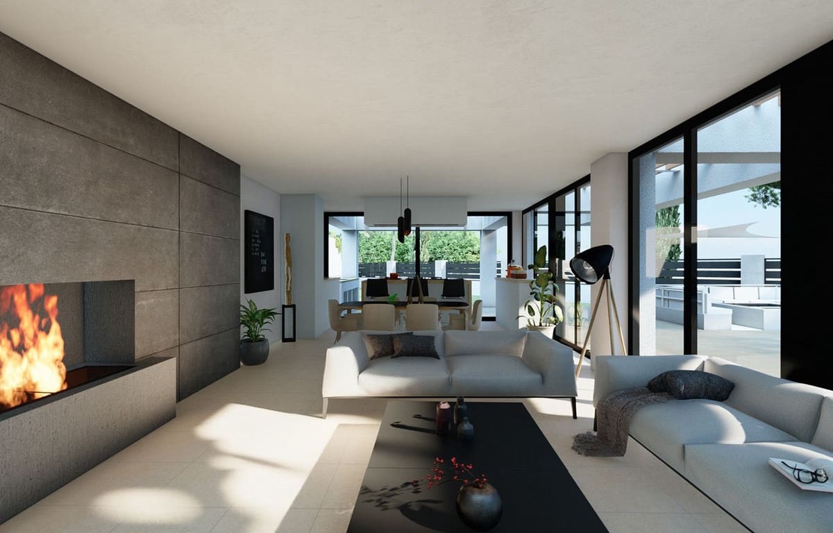 5 sypialnia Willa na sprzedaż w El Chaparral z basenem garażem - 2 548 000 € (Ref: 8243695)