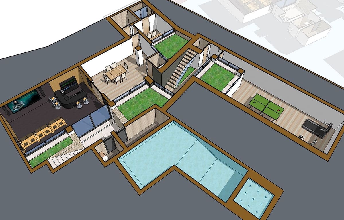 5 sypialnia Willa na sprzedaż w El Chaparral z basenem garażem - 2 548 000 € (Ref: 8243695)