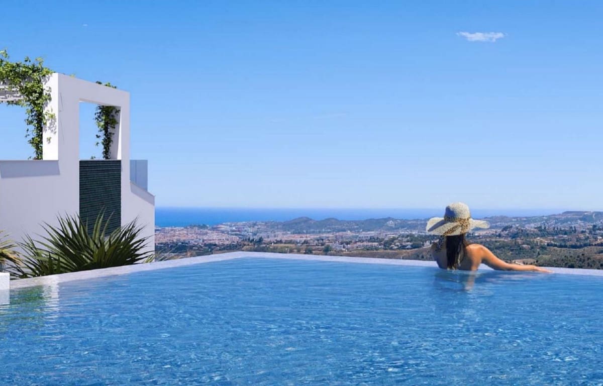 2 slaapkamer Penthouse te koop in Mijas met zwembad garage - € 538.700 (Ref: 8243699)