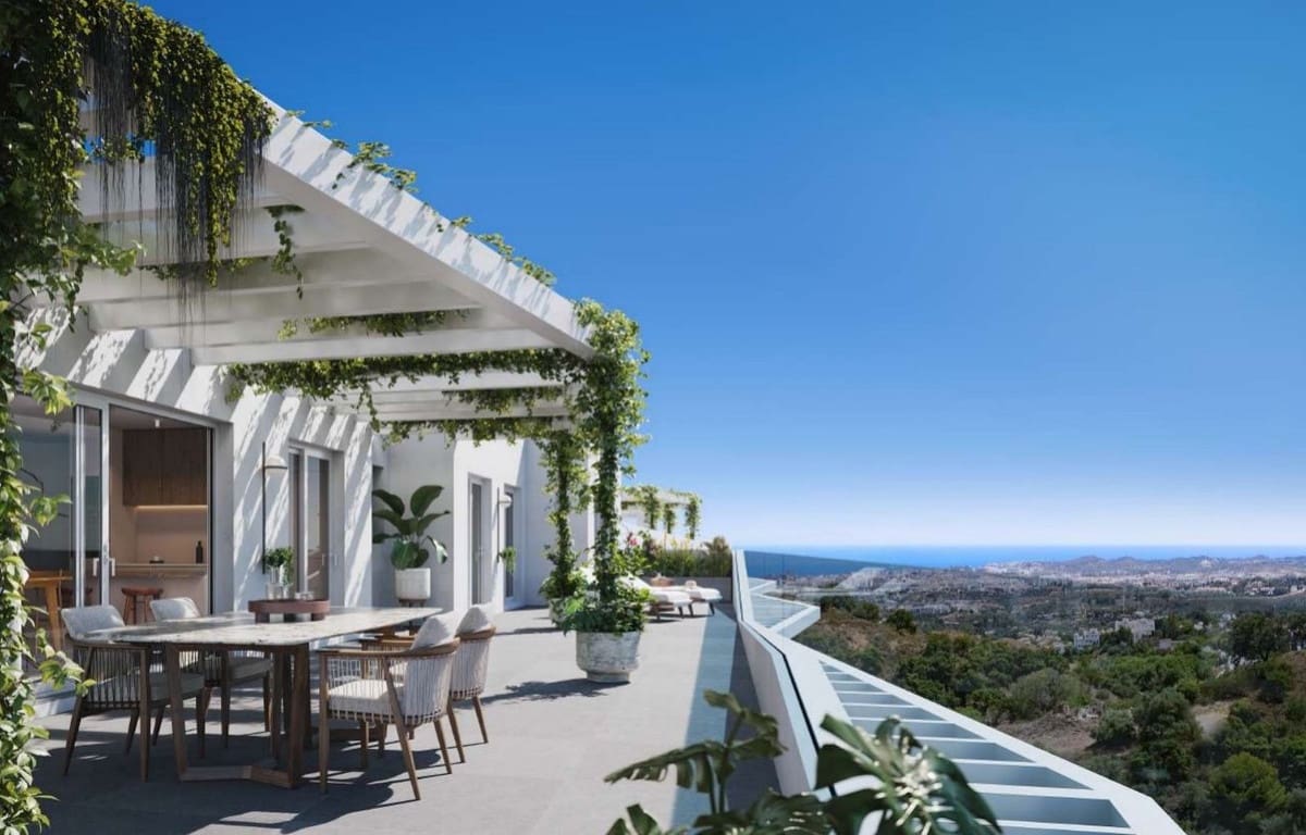 2 bedroom Penthouse for sale in Mijas with pool garage - € 538,700 (Ref: 8243699)