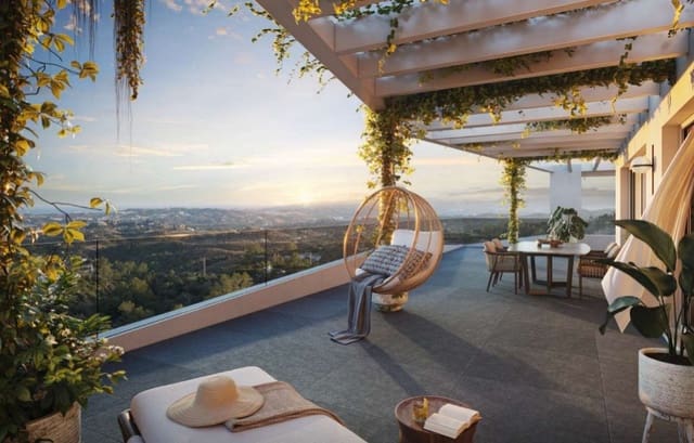2 soveværelse Penthouse til salg i Mijas med swimmingpool garage - € 538.700 (Ref: 8243699)