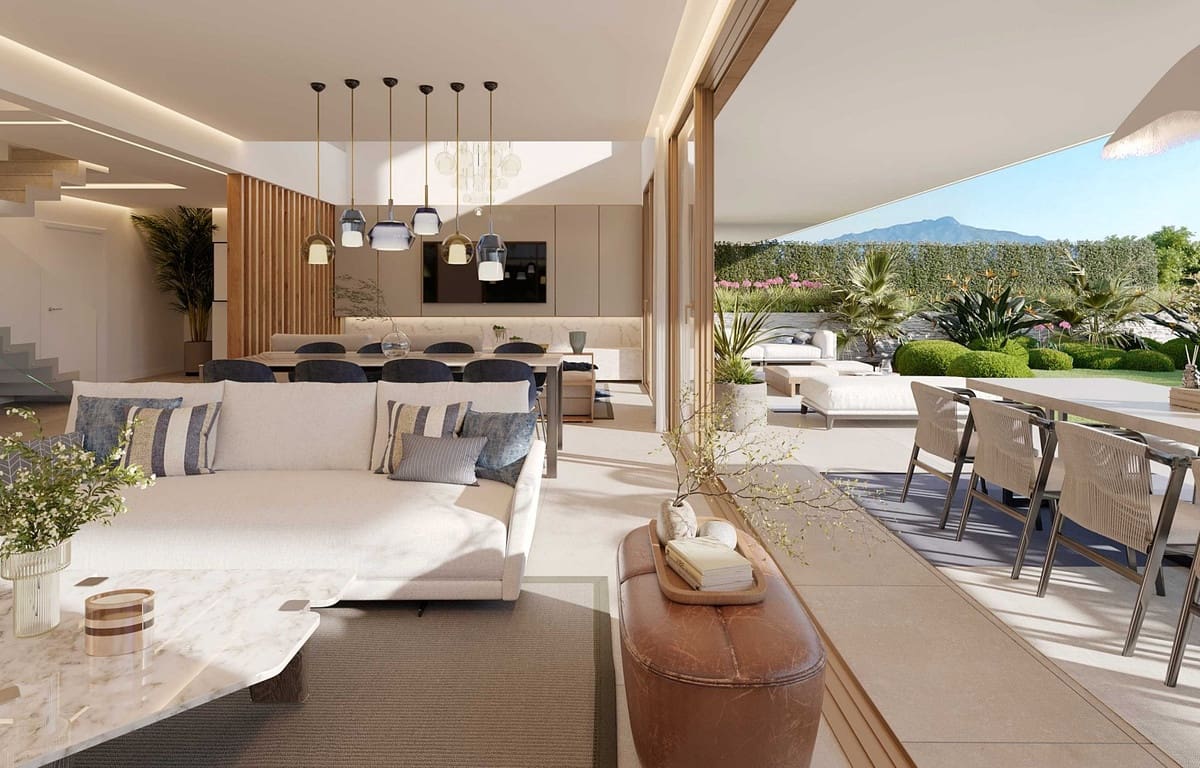 4 soveværelse Semi-Rækkehus til salg i Estepona med swimmingpool garage - € 1.510.000 (Ref: 8243702)