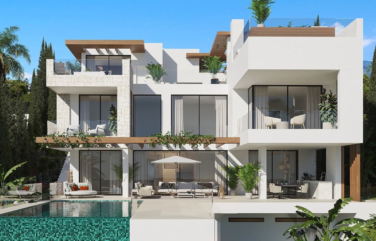 3 soverom Villa til salgs i New Golden Mile med svømmebasseng garasje - € 3 250 000 (Ref: 8254709)