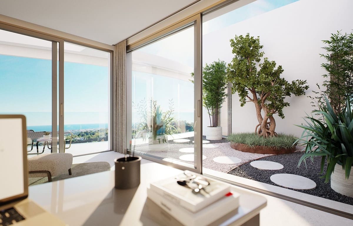 2 quarto Penthouse para venda em Benahavis com piscina garagem - 899 000 € (Ref: 8260652)