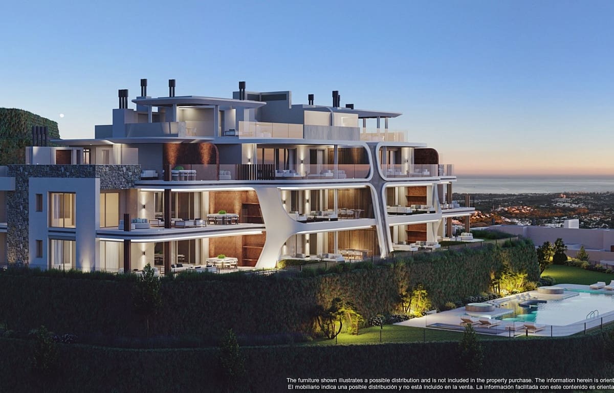 3 soveværelse Penthouse til salg i La Quinta med swimmingpool garage - € 1.450.000 (Ref: 8273512)