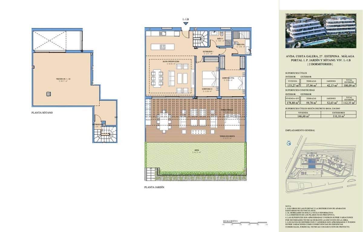 2 chambre Appartement à vendre à Estepona avec piscine garage - 644 000 € (Ref: 8390171)
