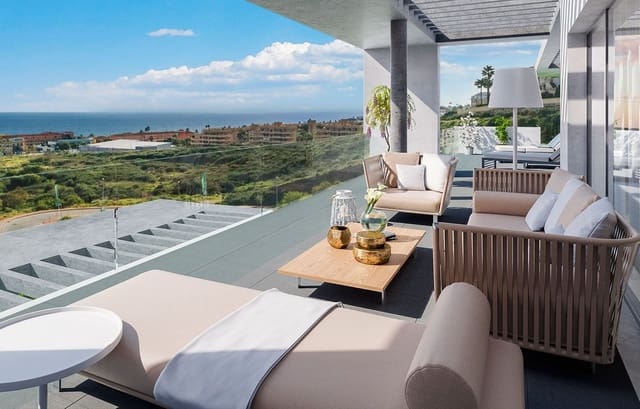 Apartamento de 2 habitaciones en Mijas en venta con piscina garaje - 535.000 € (Ref: 8441233)