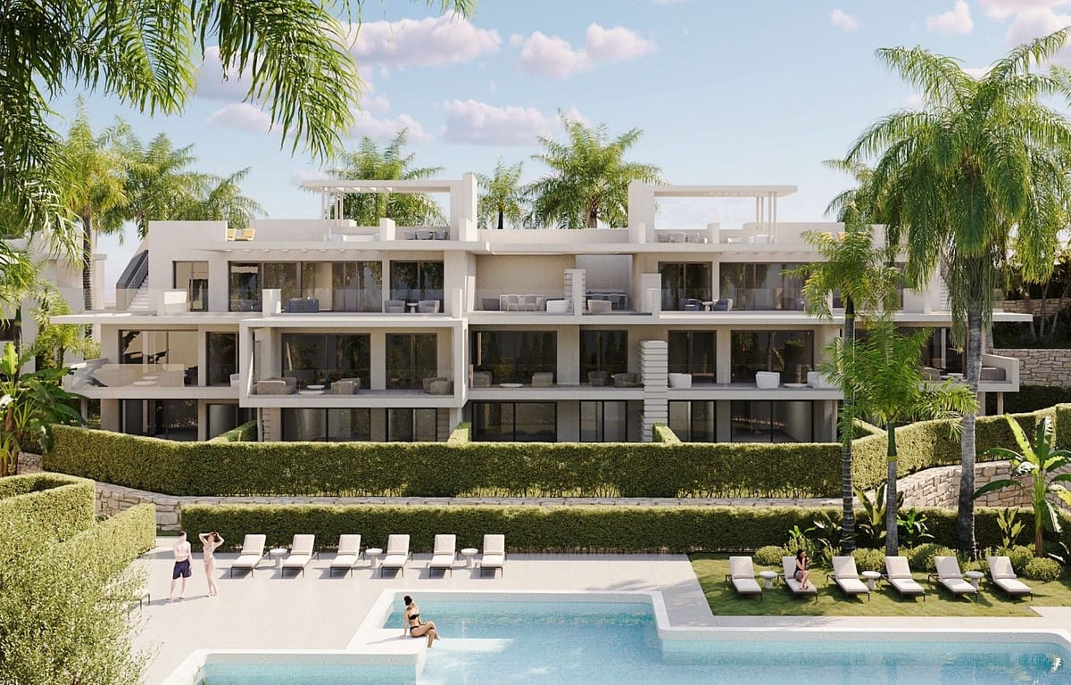 2 makuuhuone Huoneisto myytävänä paikassa Estepona mukana uima-altaan 
autotalli - 495 000 € (Ref: 8471452)