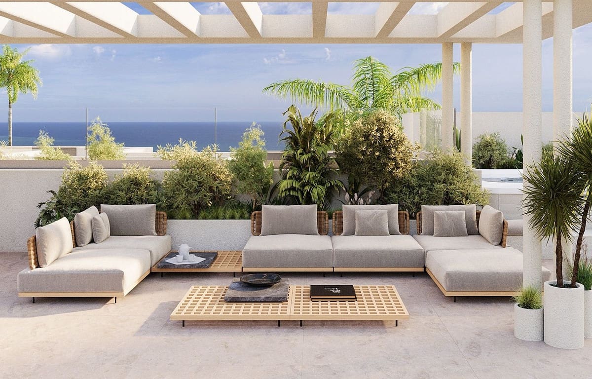 2 chambre Appartement à vendre à Estepona avec piscine garage - 495 000 € (Ref: 8471452)