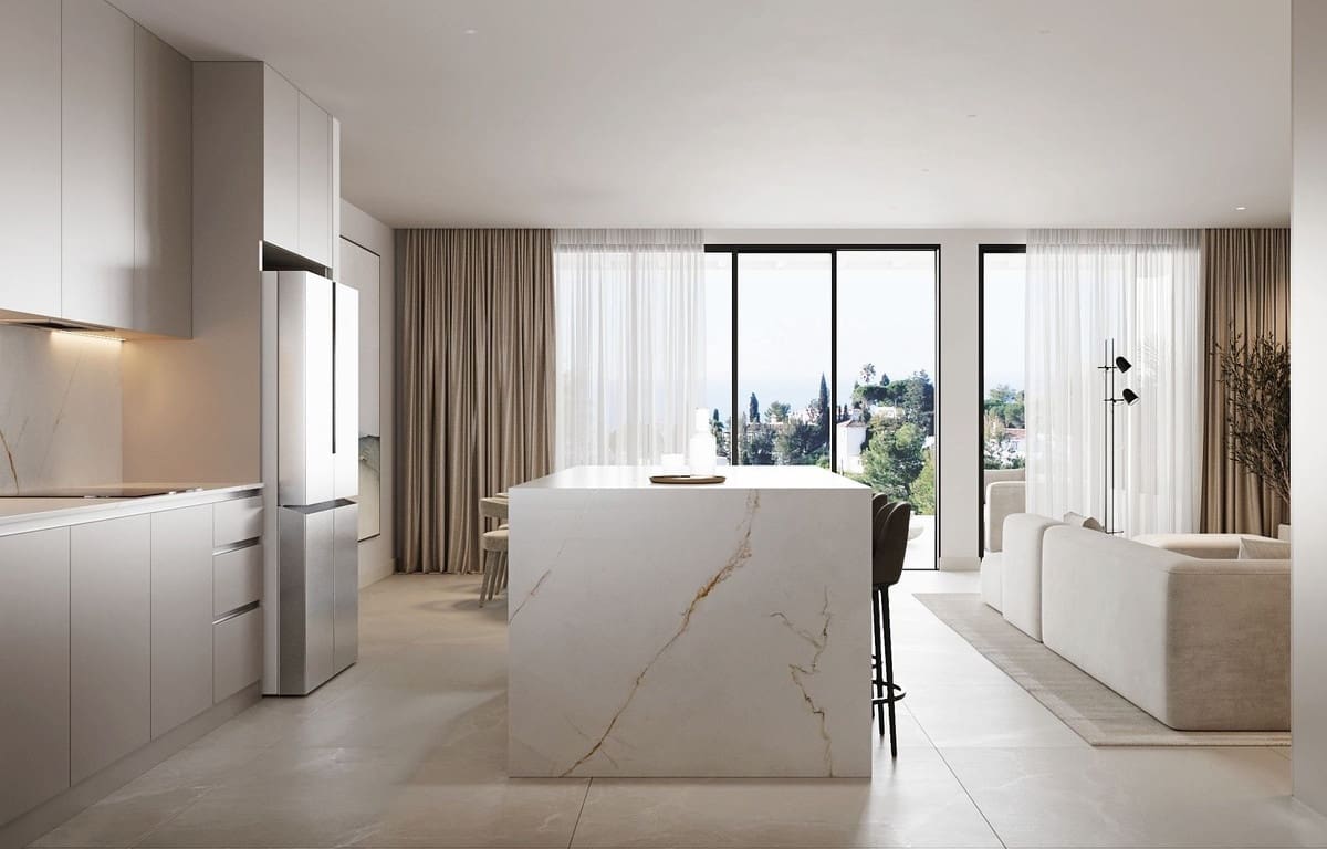 3 quarto Apartamento para venda em New Golden Mile com piscina garagem - 750 000 € (Ref: 8537250)