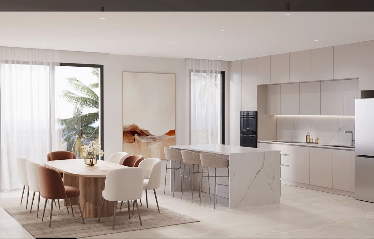 3 quarto Apartamento para venda em New Golden Mile com piscina garagem - 750 000 € (Ref: 8537250)