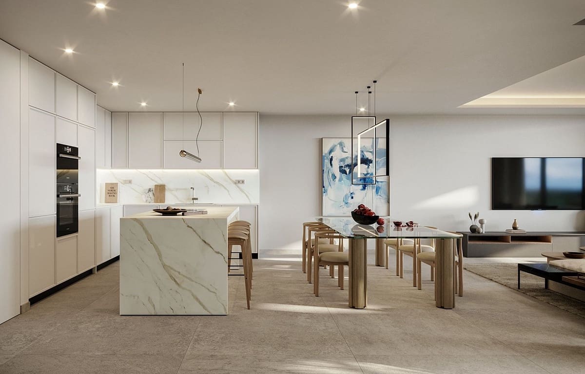 Apartamento de 3 habitaciones en Estepona en venta con piscina garaje - 815.000 € (Ref: 8575812)