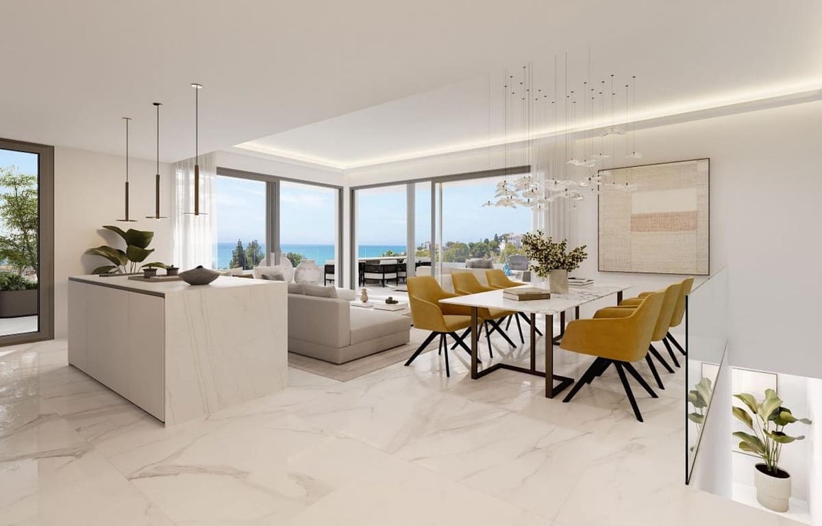 3 makuuhuone Huoneisto myytävänä paikassa Torrequebrada mukana uima-altaan 
autotalli - 1 040 000 € (Ref: 8614611)