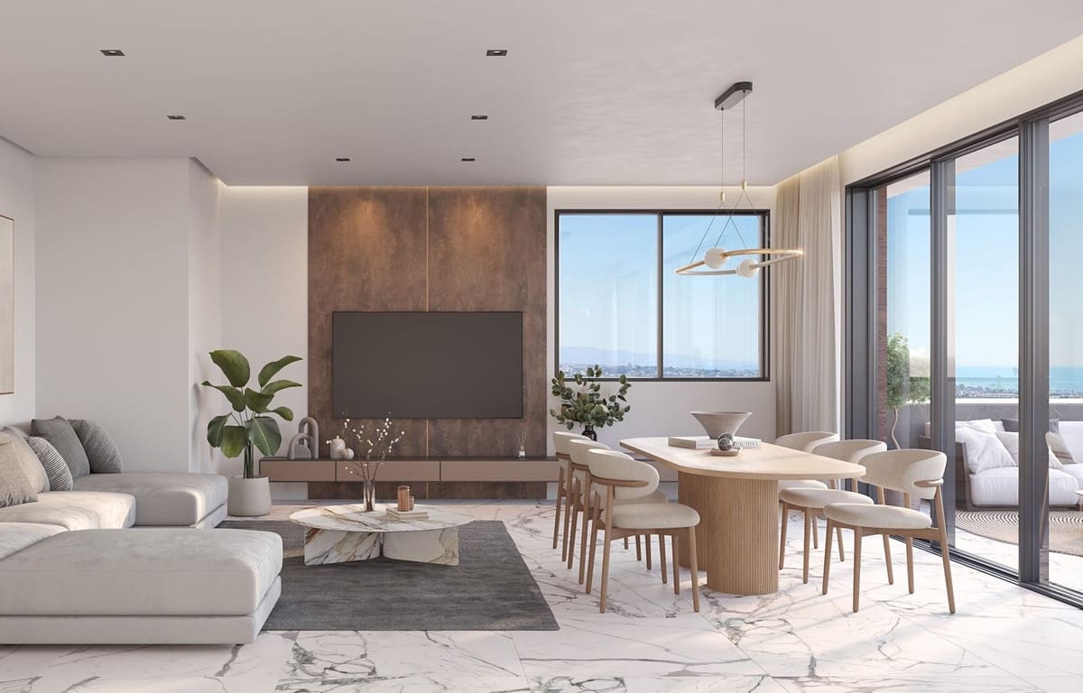 Apartamento de 3 habitaciones en New Golden Mile en venta con piscina garaje - 1.258.290 € (Ref: 8627815)