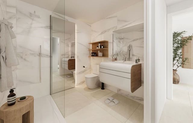 2 chambre Appartement à vendre à El Chaparral, Mijas avec piscine garage - 451 000 € (Ref: 8725137)