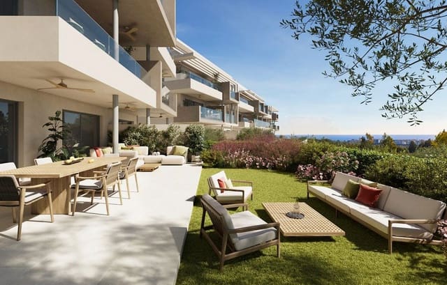 2 chambre Appartement à vendre à El Chaparral, Mijas avec piscine garage - 451 000 € (Ref: 8725137)