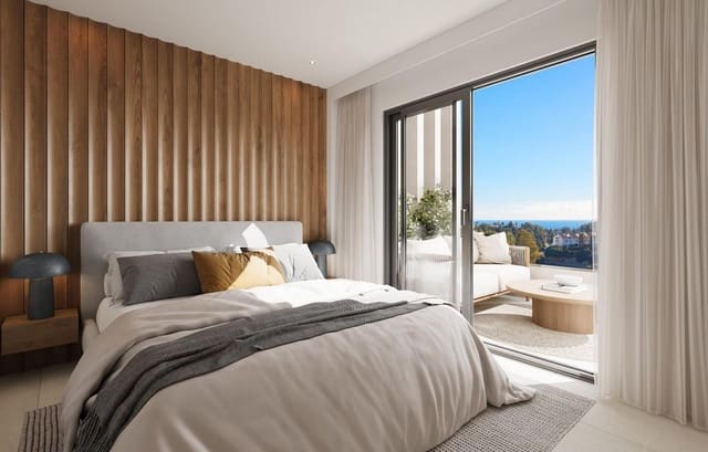 2 chambre Appartement à vendre à El Chaparral, Mijas avec piscine garage - 451 000 € (Ref: 8725137)