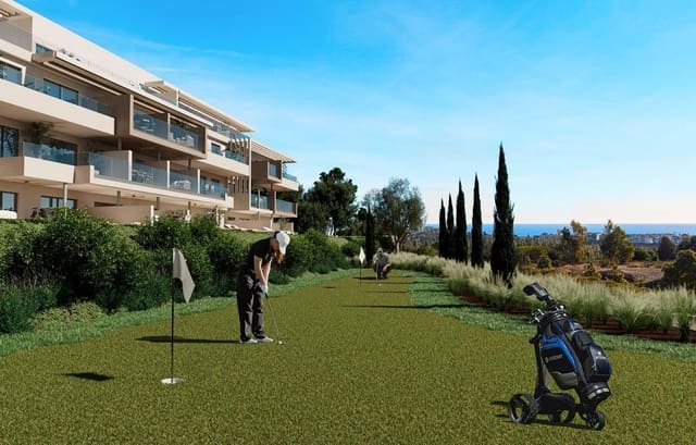 3 chambre Appartement à vendre à El Chaparral, Mijas avec piscine garage - 581 000 € (Ref: 8725189)