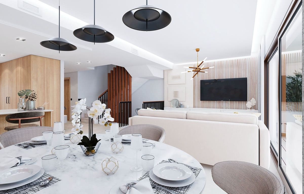 3 makuuhuone Omakotitalo myytävänä paikassa La Cala Golf mukana uima-altaan 
autotalli - 641 000 € (Ref: 8824329)