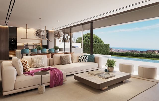 Pareado de 3 habitaciones en La Mairena, Ojen en venta con piscina garaje - 1.050.000 € (Ref: 8826124)