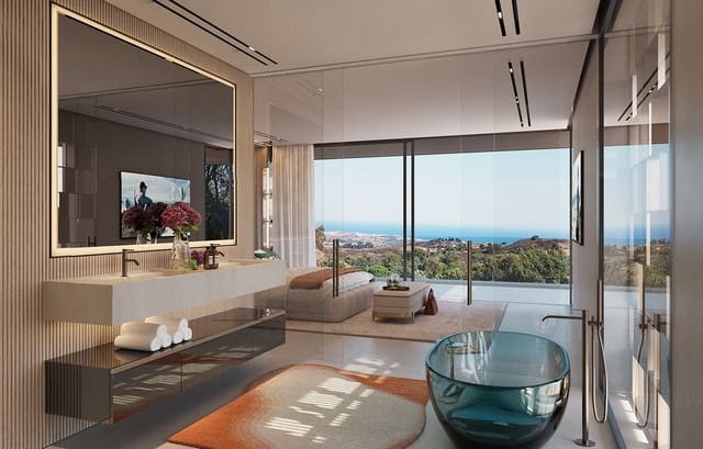 Pareado de 3 habitaciones en La Mairena, Ojen en venta con piscina garaje - 1.050.000 € (Ref: 8826124)