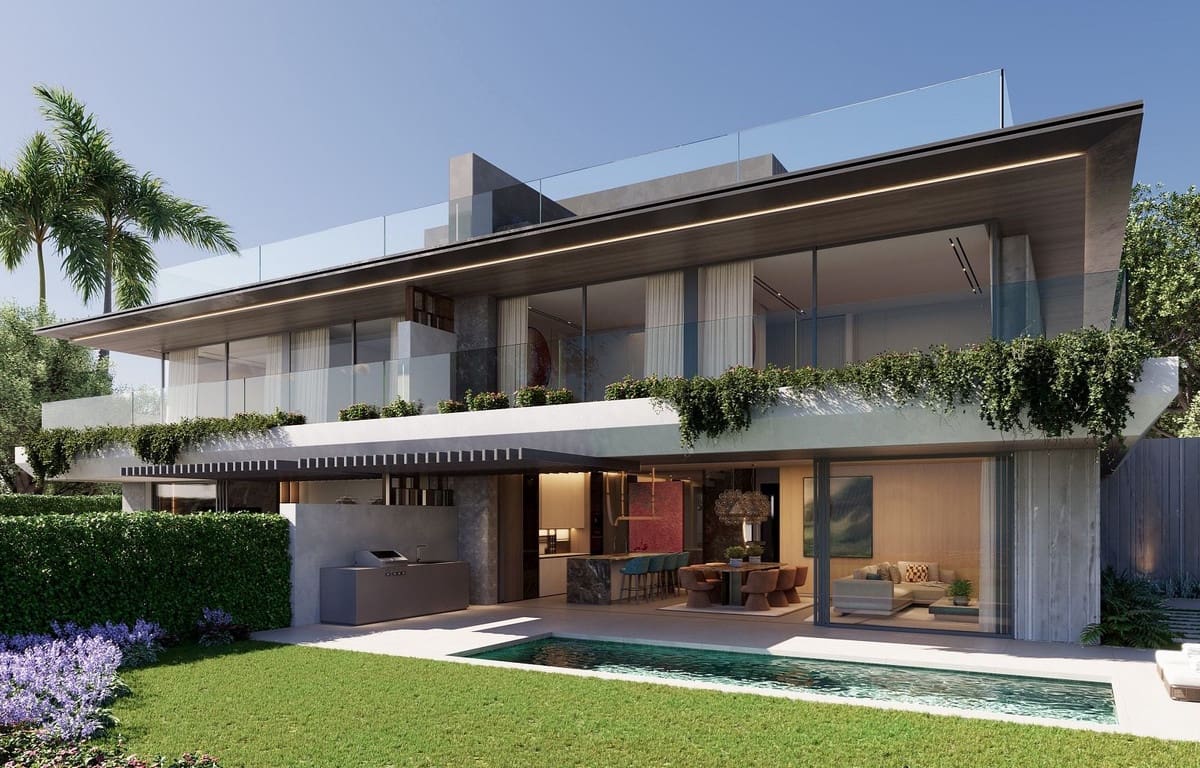 3 sypialnia Dom blizniak na sprzedaż w La Mairena z basenem garażem - 1 050 000 € (Ref: 8826124)