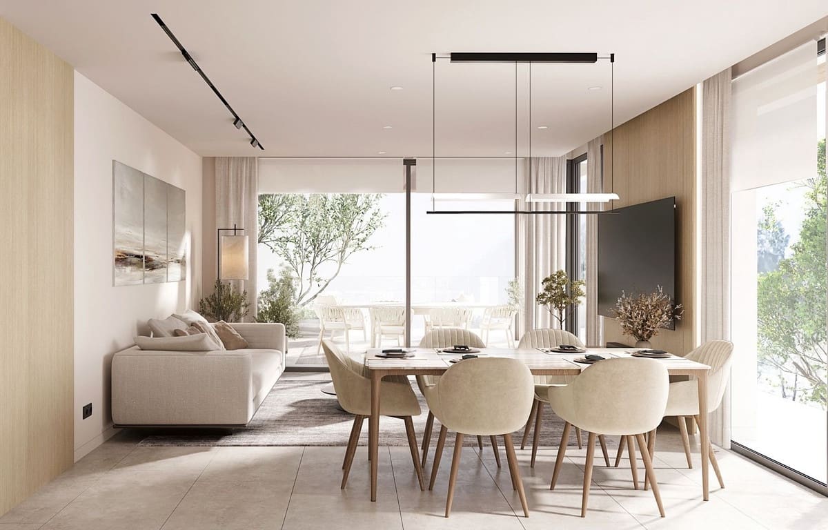 2 makuuhuone Huoneisto myytävänä paikassa New Golden Mile mukana uima-altaan 
autotalli - 780 000 € (Ref: 8893848)