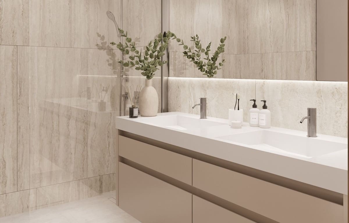 2 makuuhuone Huoneisto myytävänä paikassa New Golden Mile mukana uima-altaan 
autotalli - 780 000 € (Ref: 8893848)