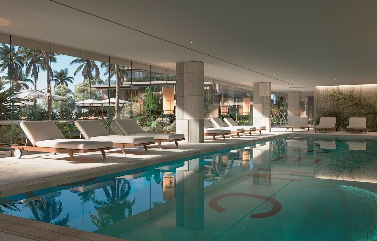 2 makuuhuone Huoneisto myytävänä paikassa New Golden Mile mukana uima-altaan 
autotalli - 780 000 € (Ref: 8893848)