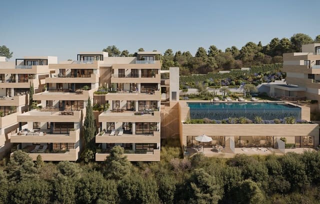 2 soverom Leilighet til salgs i Los Monteros, Marbella med svømmebasseng garasje - € 530 000 (Ref: 9061413)