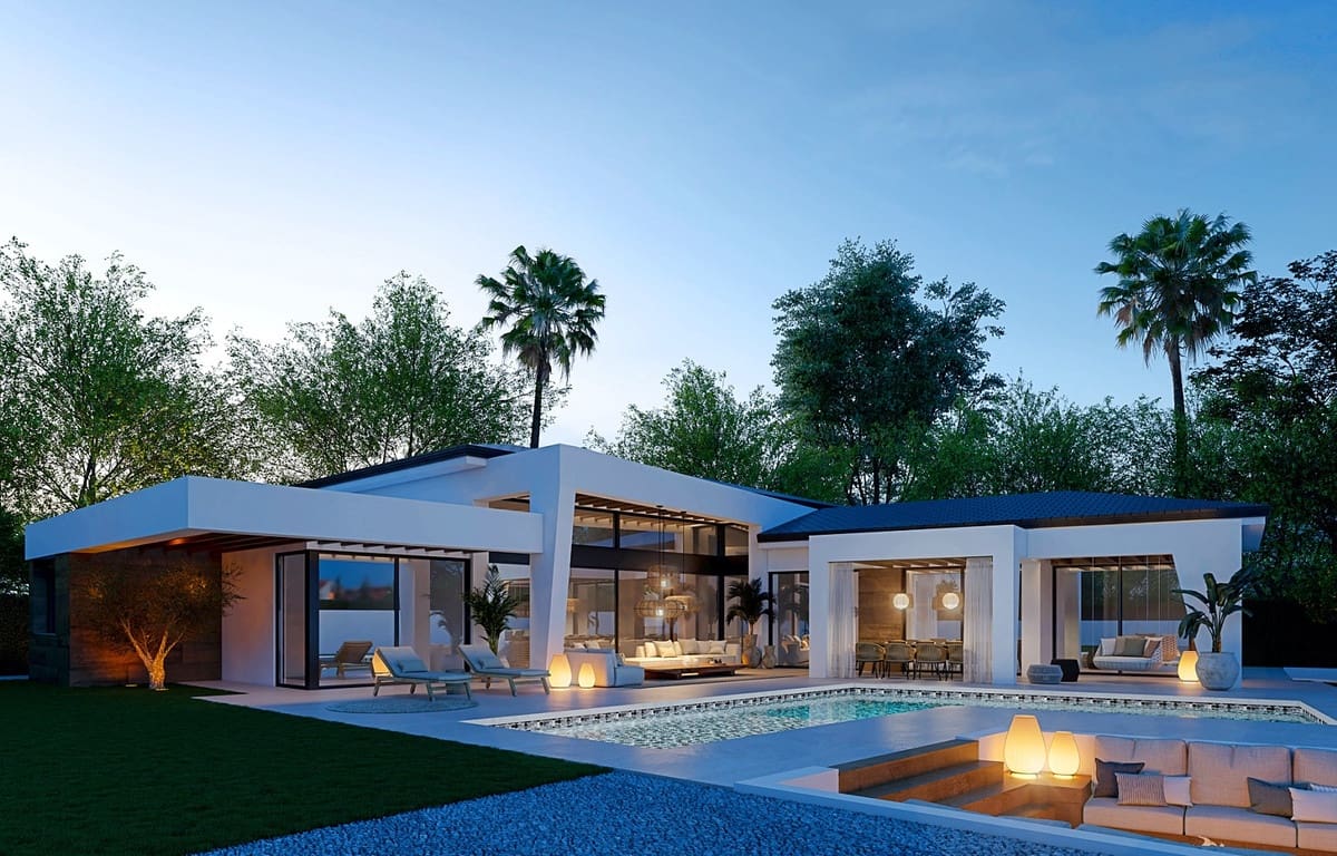 4 makuuhuone Huvila myytävänä paikassa Nueva Andalucia mukana uima-altaan - 3 980 000 € (Ref: 9086514)