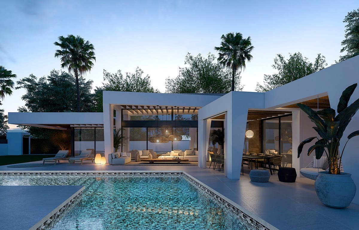 4 makuuhuone Huvila myytävänä paikassa Nueva Andalucia mukana uima-altaan - 3 980 000 € (Ref: 9086514)