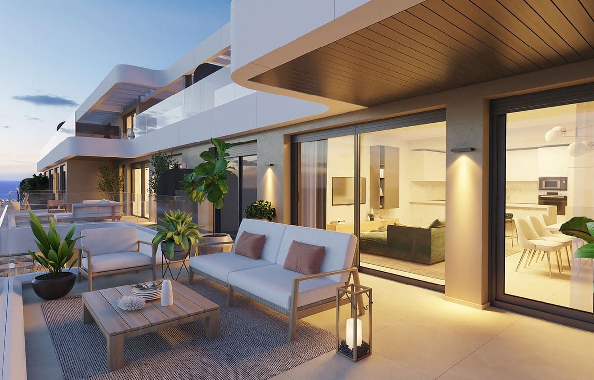 2 bedroom Apartment for sale in La Cala de Mijas with pool garage - € 535,000 (Ref: 9096966)