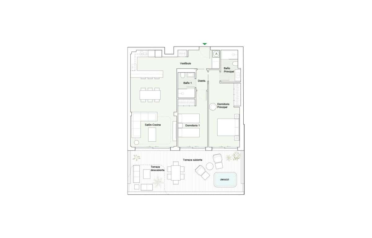 2 soveværelse Lejlighed til salg i La Cala de Mijas med swimmingpool garage - € 510.000 (Ref: 9096966)