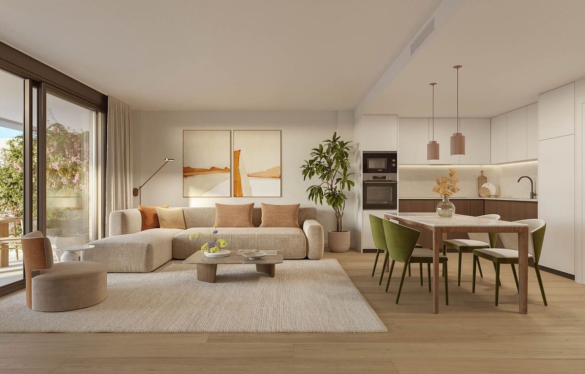 2 sovrum Lägenhet till salu i Mijas Costa med pool garage - 410 000 € (Ref: 9109824)