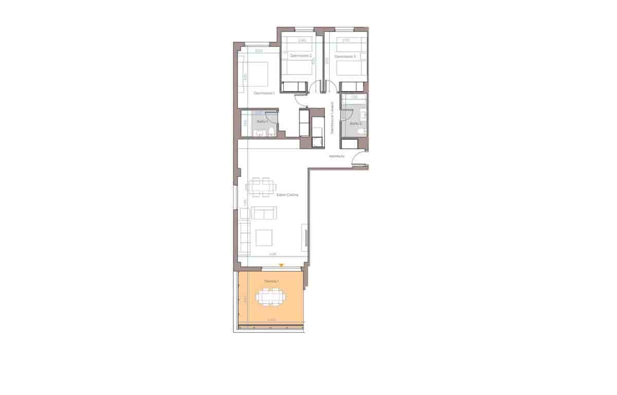 3 bedroom Apartment for sale in Benalmadena with pool - € 418,000 (Ref: 9123792)