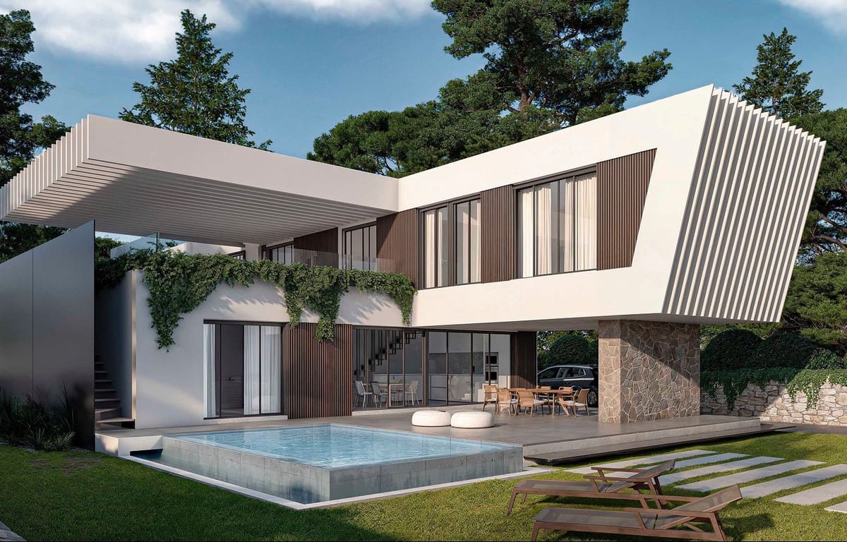 4 soverom Kjedet enebolig til salgs i Estepona med svømmebasseng garasje - € 1 250 000 (Ref: 9272942)