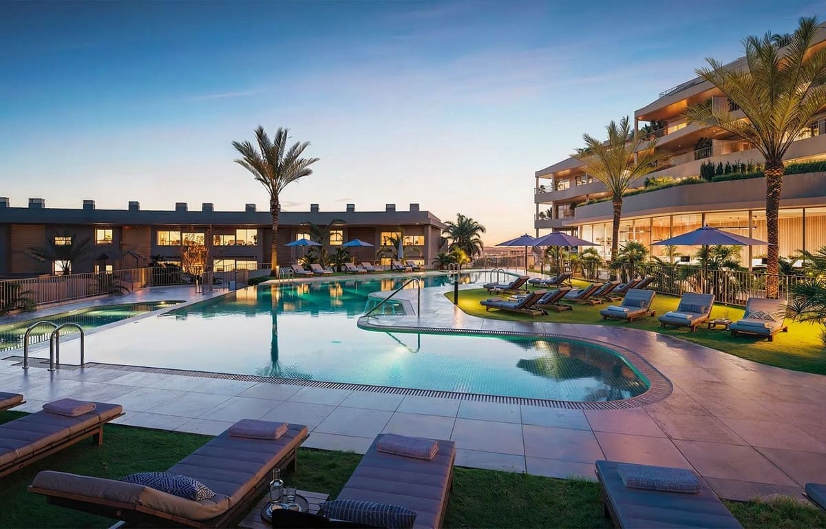 Apartamento de 2 habitaciones en Fuengirola en venta con piscina garaje - 449.000 € (Ref: 9550111)
