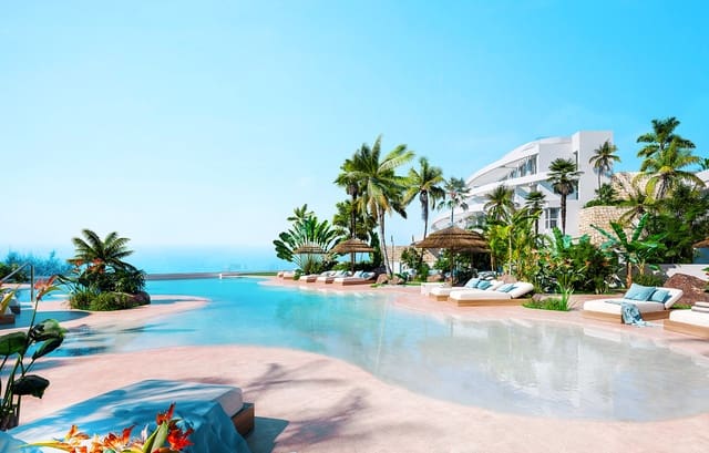 3 makuuhuone Kattohuoneisto myytävänä paikassa Mijas Costa, Mijas mukana uima-altaan 
autotalli - 1 300 000 € (Ref: 9550112)