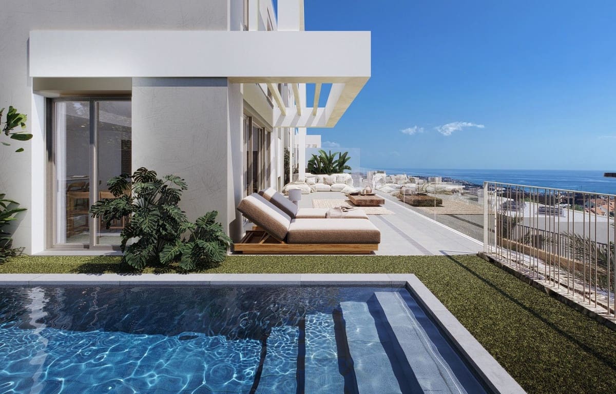 4 Zimmer Doppelhaus zu verkaufen in La Cala de Mijas mit Pool Garage - 990.000 € (Ref: 9709177)