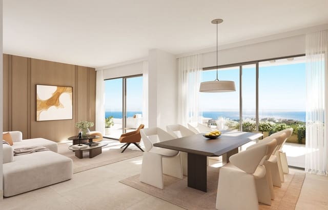 2 Zimmer Apartment zu verkaufen in Cerro del Aguila, Mijas mit Pool Garage - 448.000 € (Ref: 9709178)