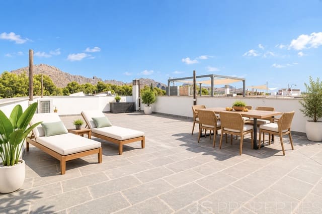 2 Zimmer Penthouse zu verkaufen in Port de Pollença, Pollensa / Pollença mit Pool - 595.000 € (Ref: 10062299)