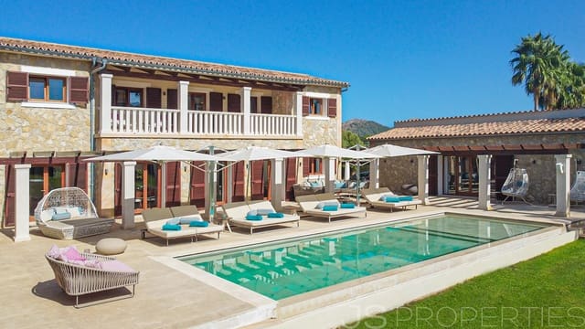 6 Zimmer Villa zu verkaufen in Pollensa / Pollença mit Pool Garage - 3.375.000 € (Ref: 10074620)