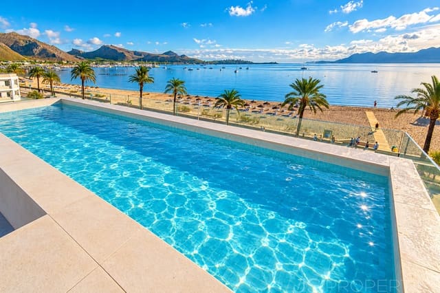 4 chambre Penthouse à vendre à Port de Pollença, Pollensa / Pollença avec piscine garage - 2 700 000 € (Ref: 10165345)