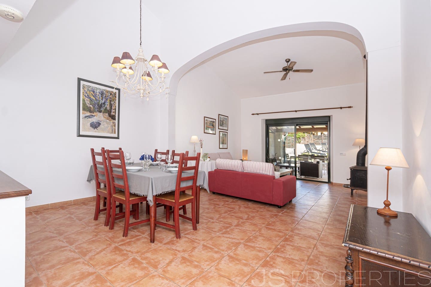4 chambre Villa/Maison Semi-Mitoyenne à vendre à Cala San Vicente / Cala Sant Vicenc avec piscine - 790 000 € (Ref: 9965547)