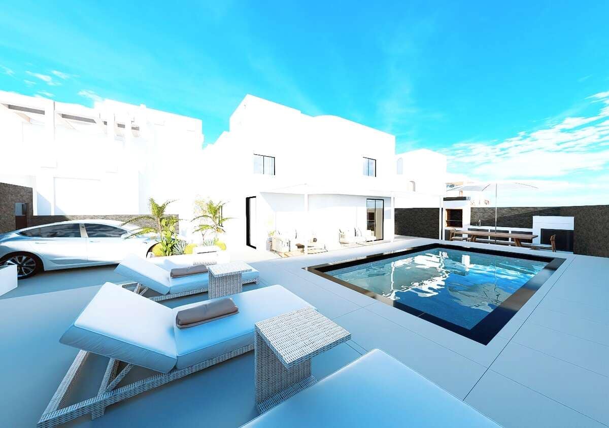 3 chambre Villa/Maison à vendre à Puerto del Carmen avec piscine garage - 795 000 € (Ref: 9777527)
