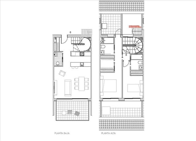 2 bedroom Apartment for sale in Javea / Xàbia with pool - € 401,550 (Ref: 9487101)