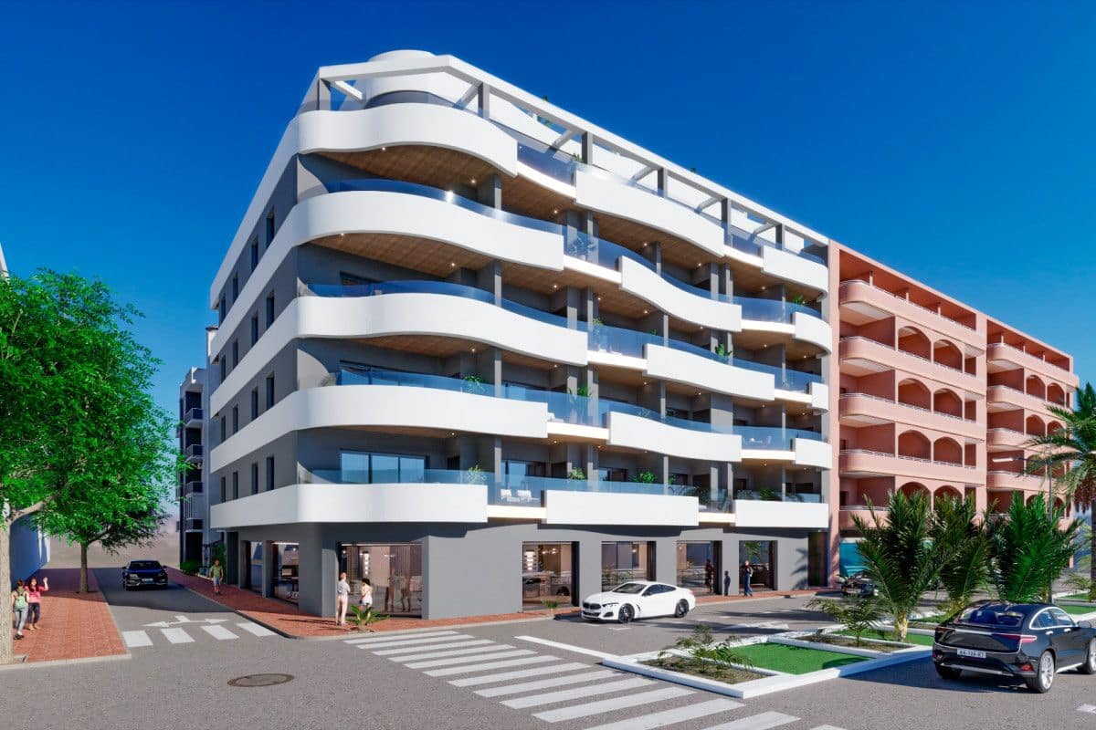 Apartamento de 2 habitaciones en Torrevieja en venta con piscina - 309.000 € (Ref: 10006327)