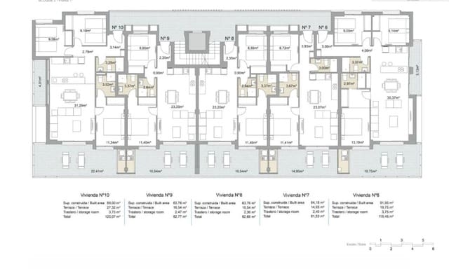 Apartamento de 2 habitaciones en Pilar de la Horadada en venta con piscina - 249.000 € (Ref: 10009099)